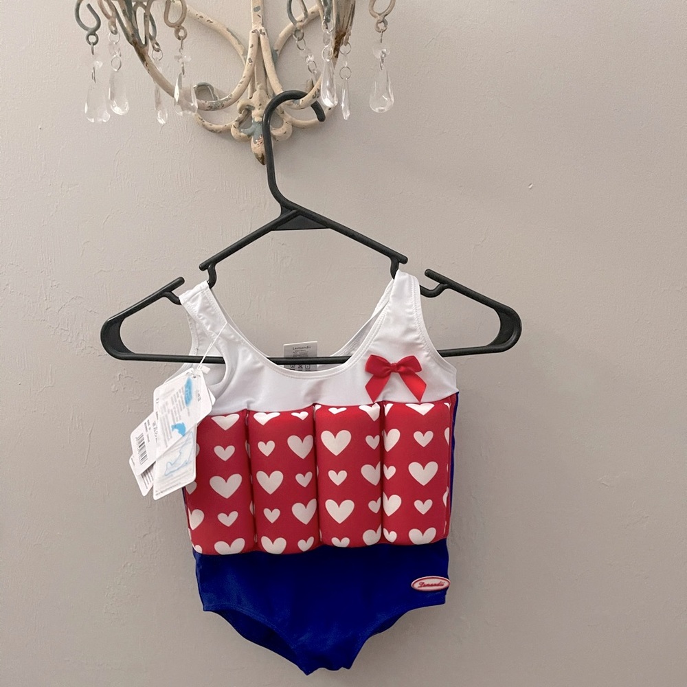 Lemandii One-Piece Children Buoyancy Swimsuit